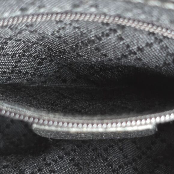 Authentic Gucci Diana Mini Black Suede Bamboo 2-Way Crossbody Handbag - Picture 11 of 15